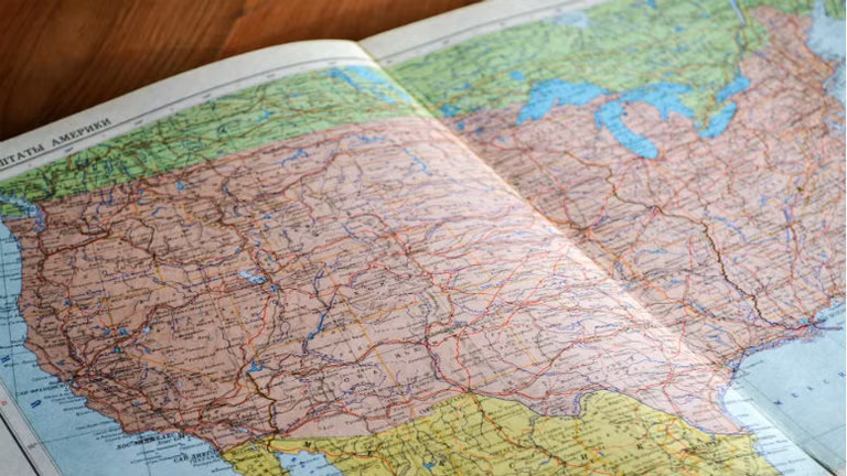 Map of US